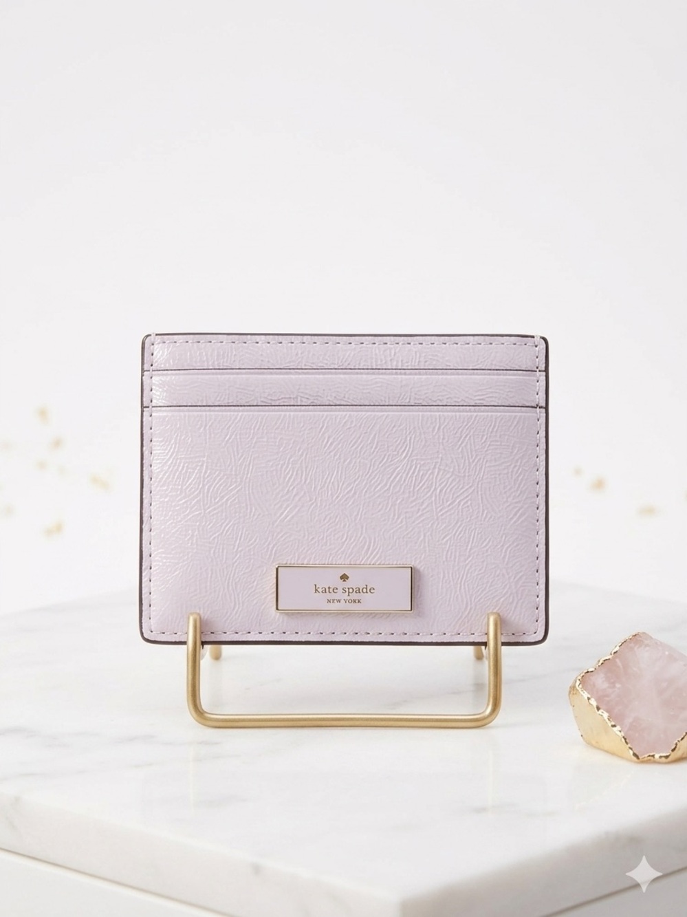 Kate Spade Pale Blush Leather Card Holder